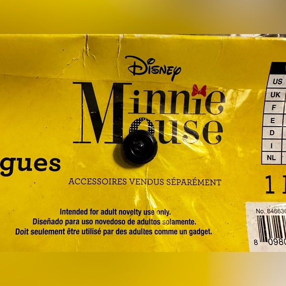 DISNEY MINNIE MOUSE COSTUME Red Sequin Long Sleeve Top NWT Halloween/Cosplay - Picture 10 of 10